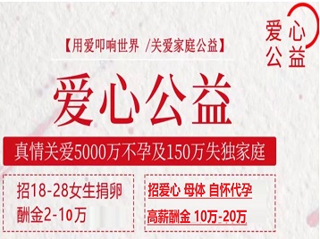鲁甸捐卵助孕生子 爱心志愿者招募